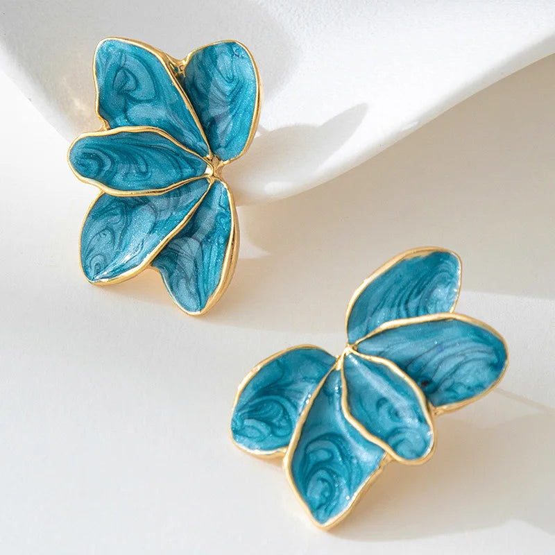 Boucles d'Oreilles Pétale