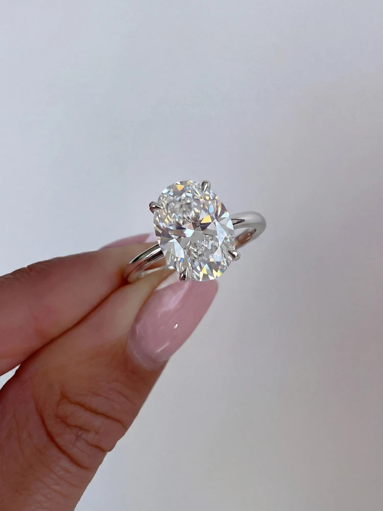 Bague Ovale Zircon
