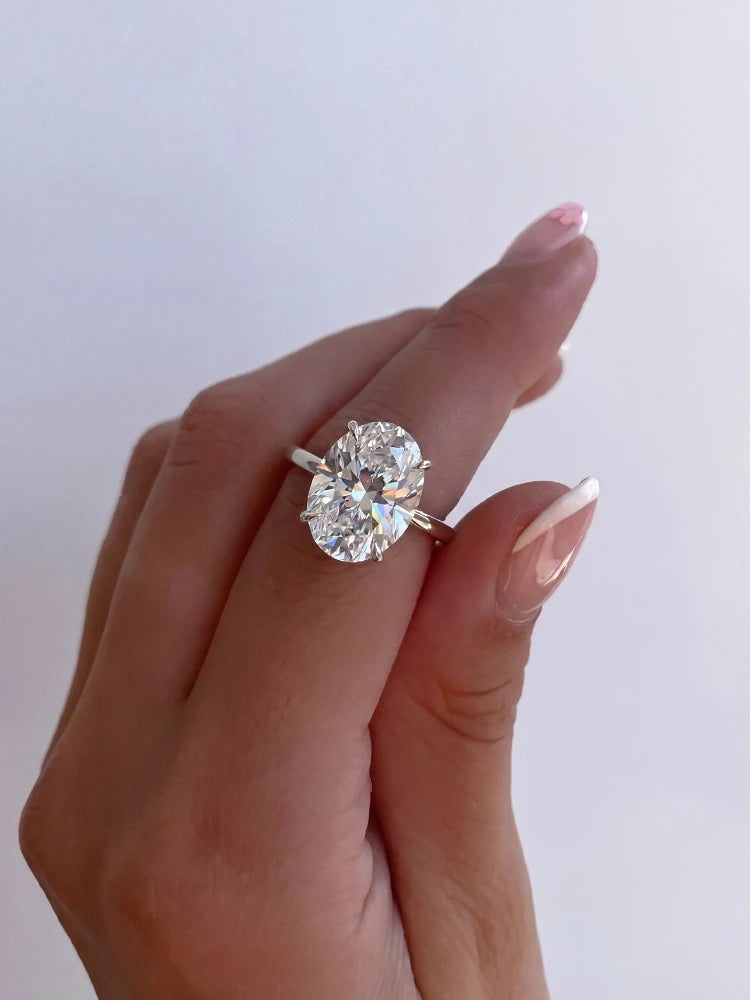Bague Ovale Zircon